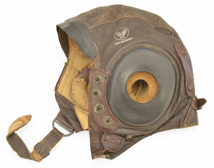 HFS3 U.S. Army Air Force leather flight helmet type A-11 — image 3