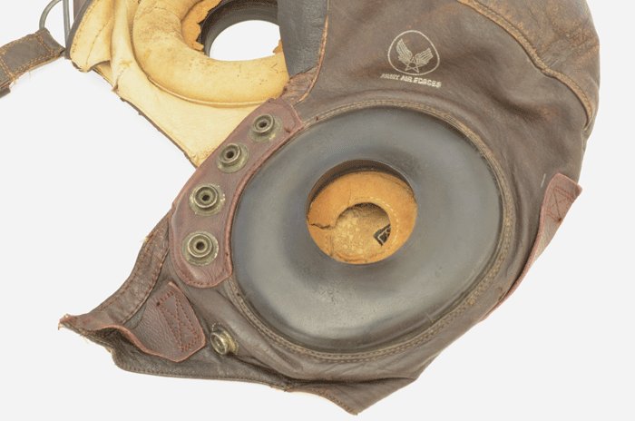 HFS3 U.S. Army Air Force leather flight helmet type A-11 — image 7