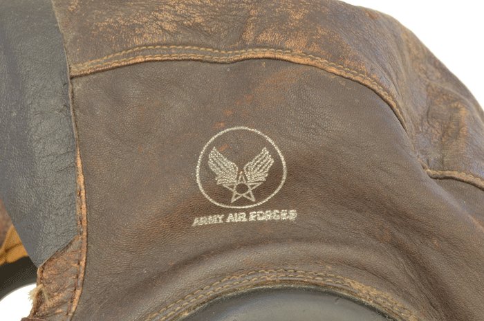 HFS3 U.S. Army Air Force leather flight helmet type A-11 — image 8