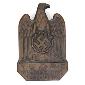 HES252 NSDAP Badge Nürnberg Reichsparteitag 1933