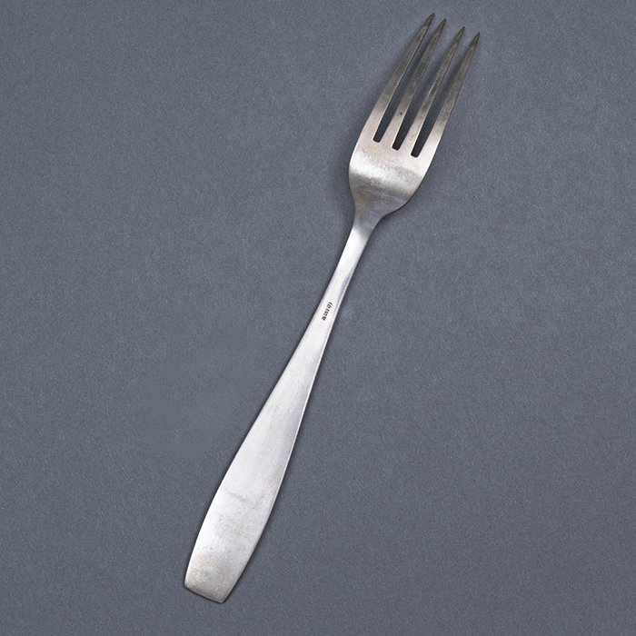 HUP31 Large formal dinner fork #2 from Adolf Hitler's personal silver service — image 4