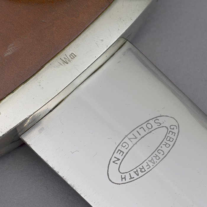 MAE1 Nice early SA M33 dagger with hanger by Gebr. Gräfrath — image 13