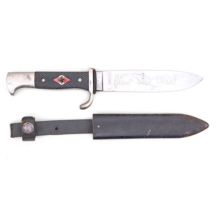 SKH9 Hitler Youth knife with scabbard, RZM M7/38 — image 4