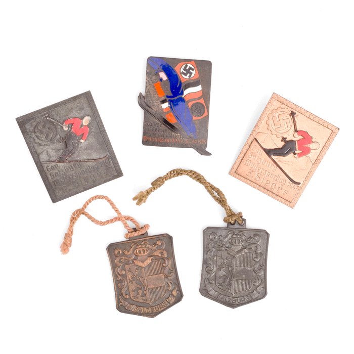 PAA81 Set of winter sports awards for political organizations — image 2