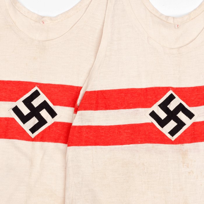 SFU5 Hitlerjugend sports shirts with sequential RZM numbers — image 3