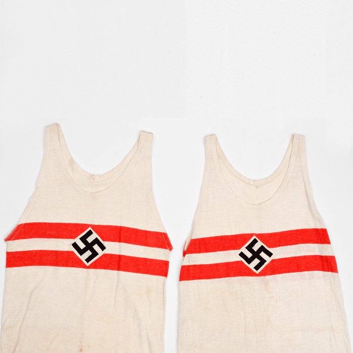 SFU5 Hitlerjugend sports shirts with sequential RZM numbers — image 5