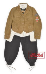 MCU3 Bund deutscher Mädel ensemble to include Kletterjacke, shirt, trousers …
