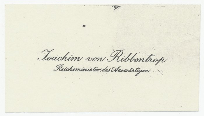 FSA01 Third Reich diplomatic service linen table napkin as used by Foreign Minister Joachim von Ribbentrop — image 5