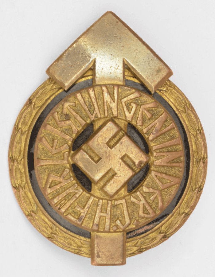 SGA1 Hitler Youth leader's sports badge — image 2