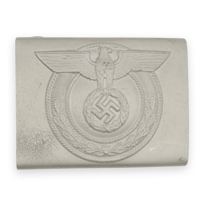 BBA4 SA Wehrmannschaft aluminum belt buckle — image 2