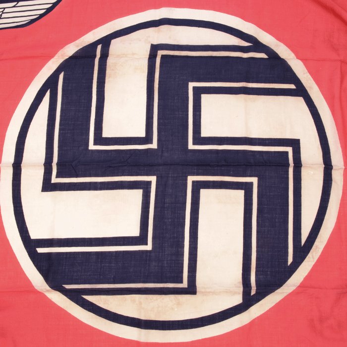 HGS9 Well used Reichsdientsflag 1,5x2,5 meters — image 3