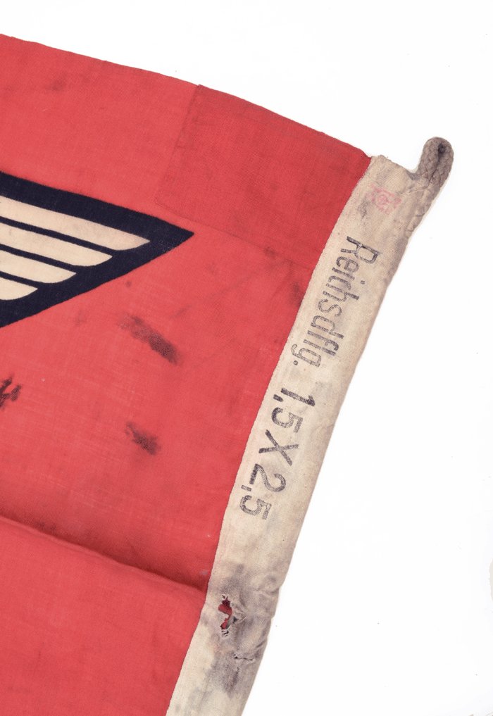 HGS9 Well used Reichsdientsflag 1,5x2,5 meters — image 5