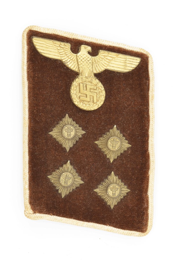 FSA09 Single collar tab for NSDAP Reich Gemeinschaftsleiter — image 2