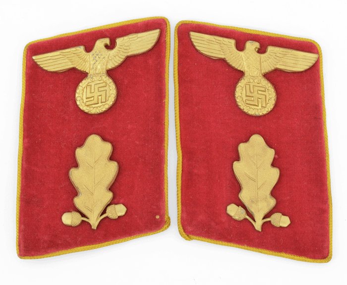 FSA07 Pair of collar tabs for NSDAP Reich Abschnittsleiter — image 2
