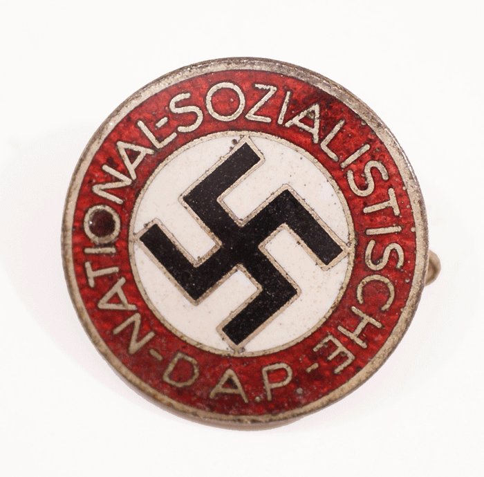 Enameled NSDAP membership badge — image 2