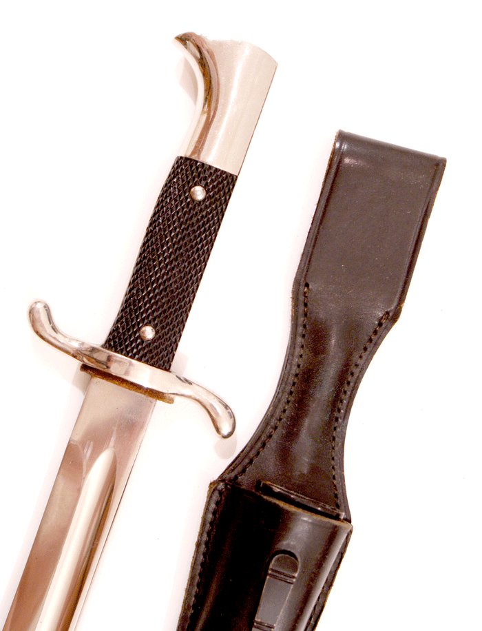 Fireman's dress bayonet and frog — image 4