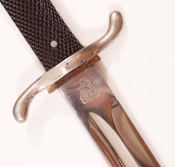 Fireman's dress bayonet and frog — image 5