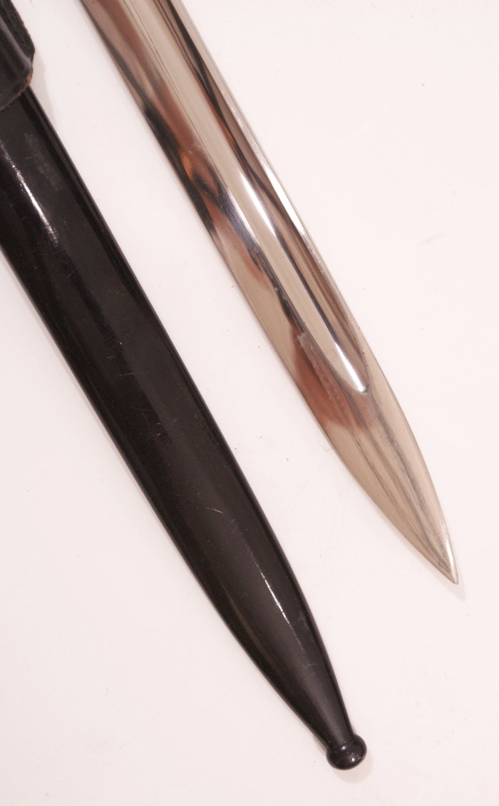 Fireman's dress bayonet and frog — image 6