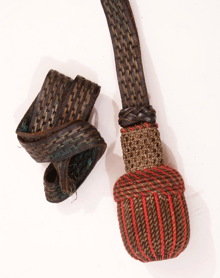 Fireman's dress bayonet and frog — image 9