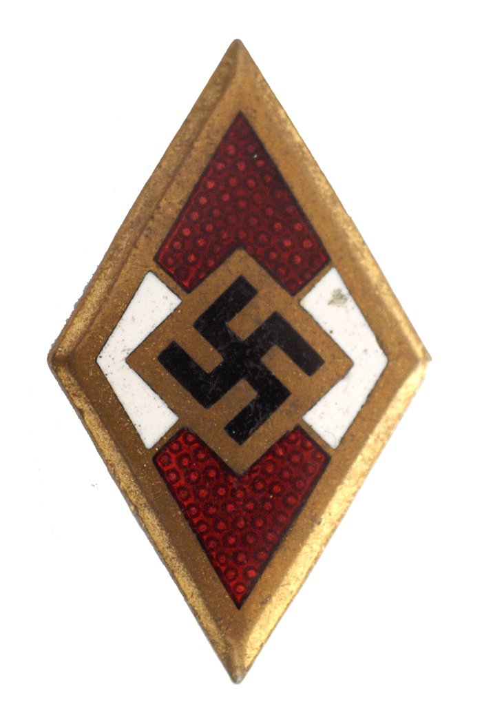 Hitlerjugend leader membership pin — image 2