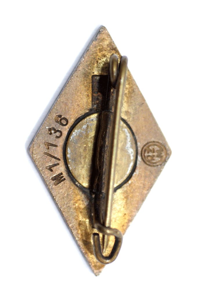 JT009 Enameled Hitlerjugend membership pin — image 3