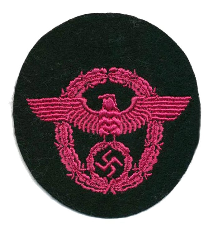 JT004 Three Feuerschützpolizei sleeve eagles — image 2