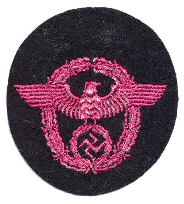 JT004 Three Feuerschützpolizei sleeve eagles — image 3