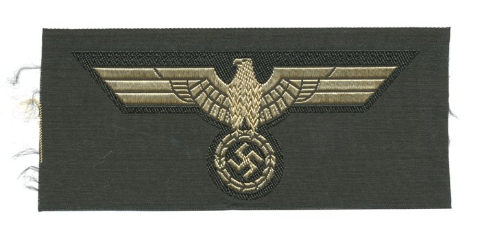 JT001 Deutsches Reichsbahn woven eagle — image 2