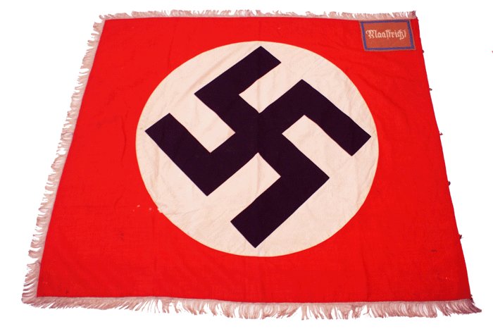 Orts level NSDAP flag with Maastricht patch — image 4