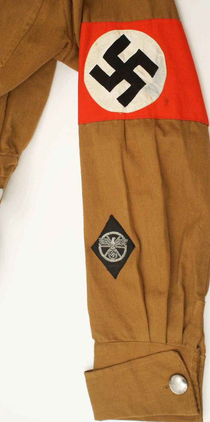 NSKK NCO ensemble consisting of brownshirt, cap and breeches — image 4