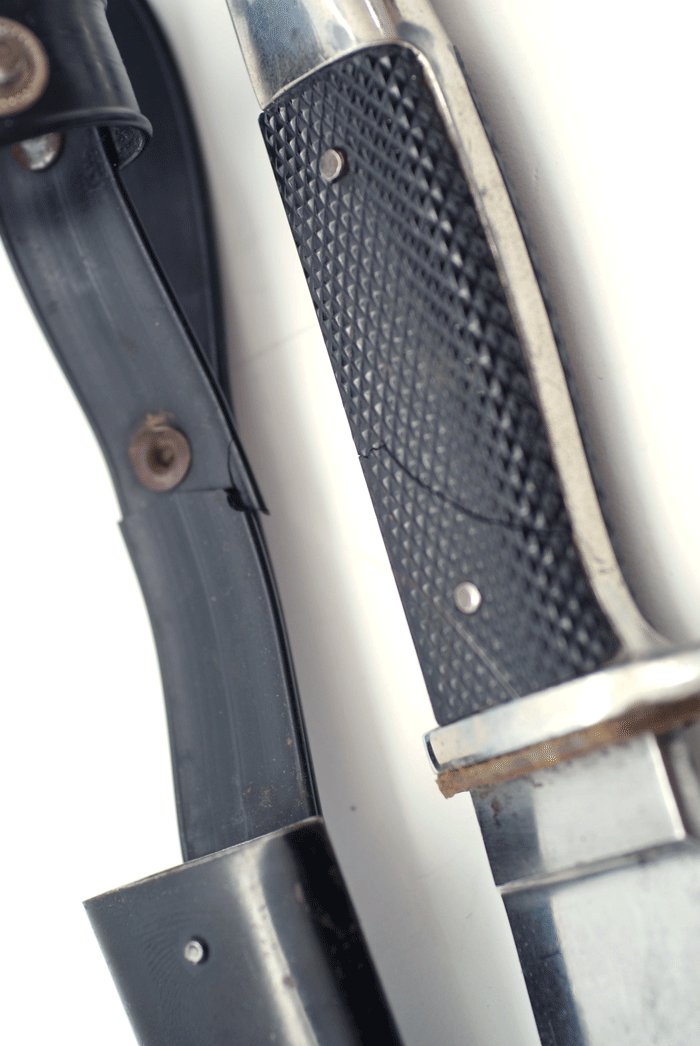 Hitlerjugend knife and scabbard, later quality — image 6