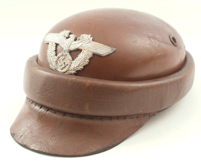 Robt. Lubstein made Police motorcycle crash helmet — image 4