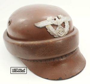 Robt. Lubstein made Police motorcycle crash helmet