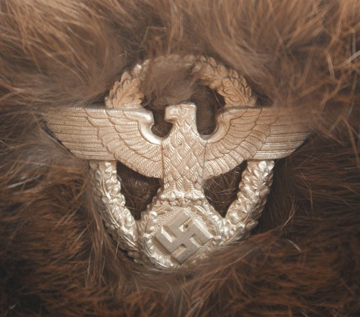 Police winter fur cap — image 3