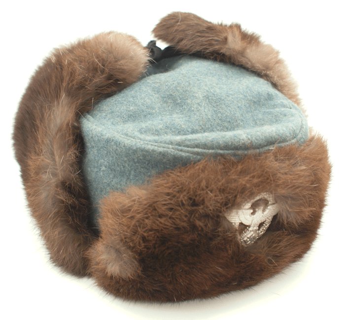 Police winter fur cap — image 4