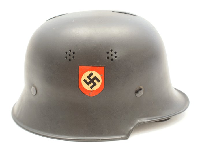 Crisp Feuerschutzpolizei double decal helmet — image 3