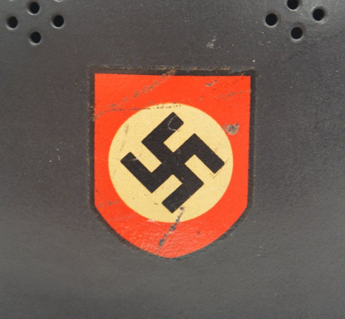 Crisp Feuerschutzpolizei double decal helmet — image 5