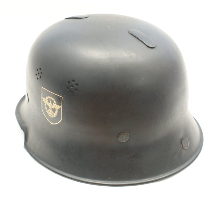 Crisp Feuerschutzpolizei double decal helmet — image 7