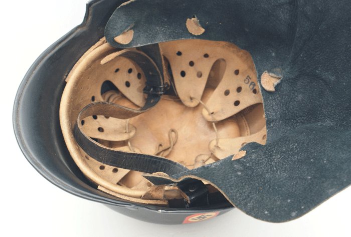 Crisp Feuerschutzpolizei double decal helmet — image 9