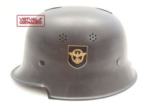 Crisp Feuerschutzpolizei double decal helmet