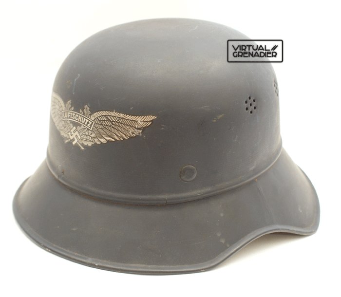 Luftschutz beaded gladiator style helmet — image 2