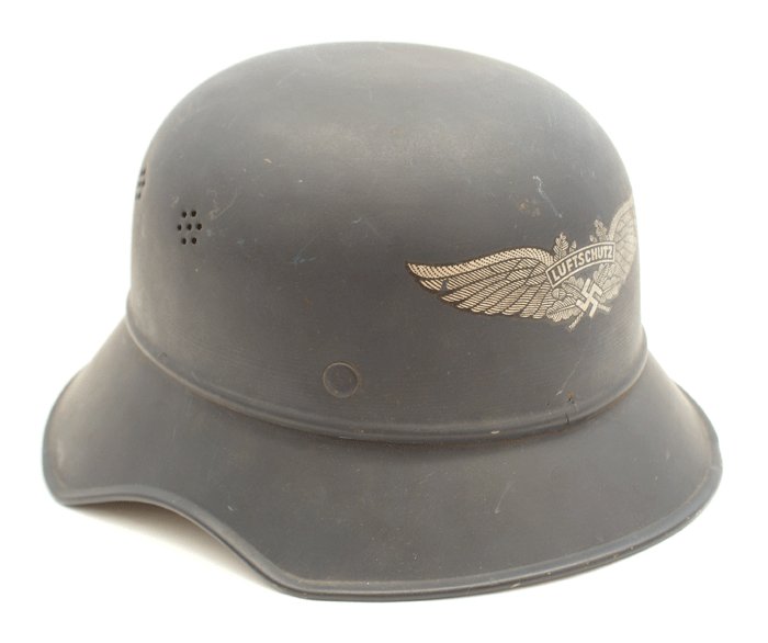 Luftschutz beaded gladiator style helmet — image 5