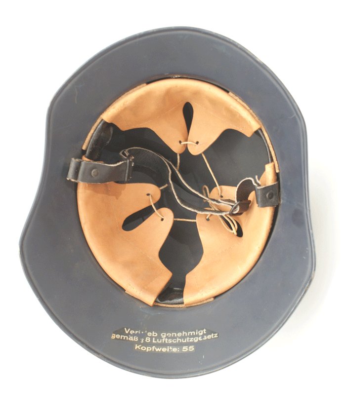 Luftschutz beaded gladiator style helmet — image 7