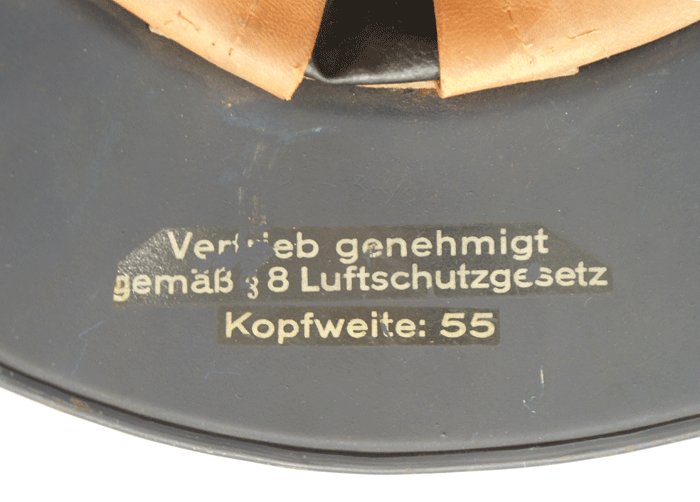 Luftschutz beaded gladiator style helmet — image 9