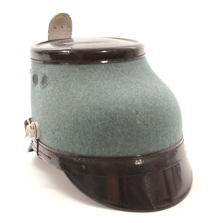 Robt. Lubstein made enlisted municipal police shako — image 4