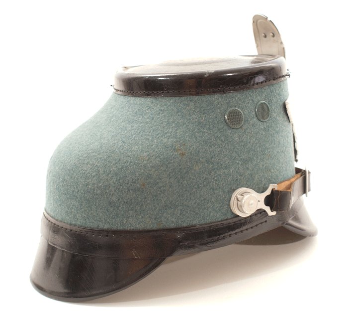 Robt. Lubstein made enlisted municipal police shako — image 5
