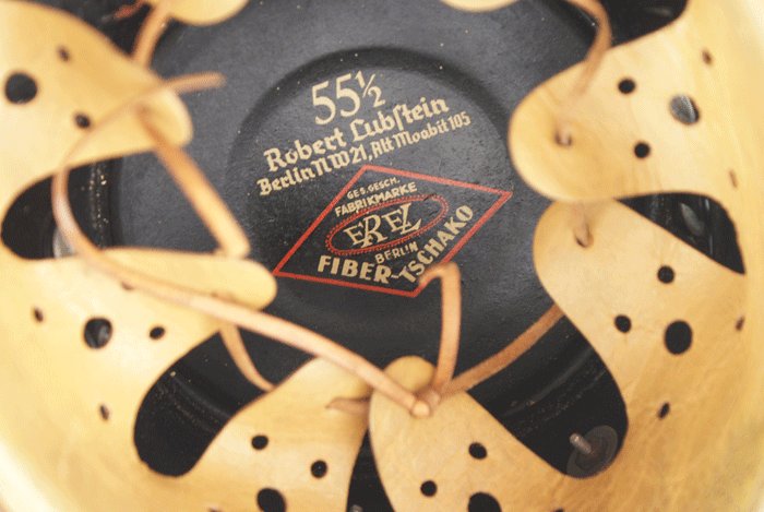 Robt. Lubstein made enlisted municipal police shako — image 7