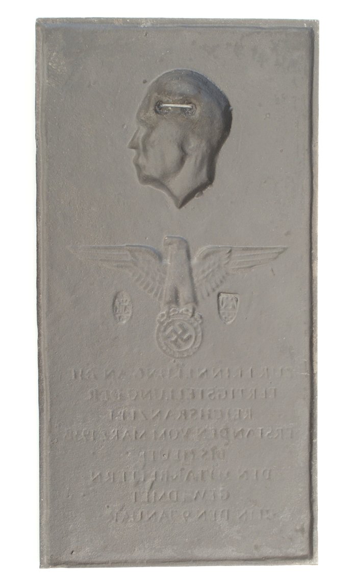 Plaque commemorating the completion of construction of the Reichskanzlei in Berlin — image 5