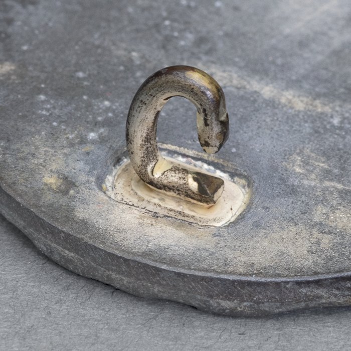 JDE81 Wound Badge in Silver, marked 107 — image 7