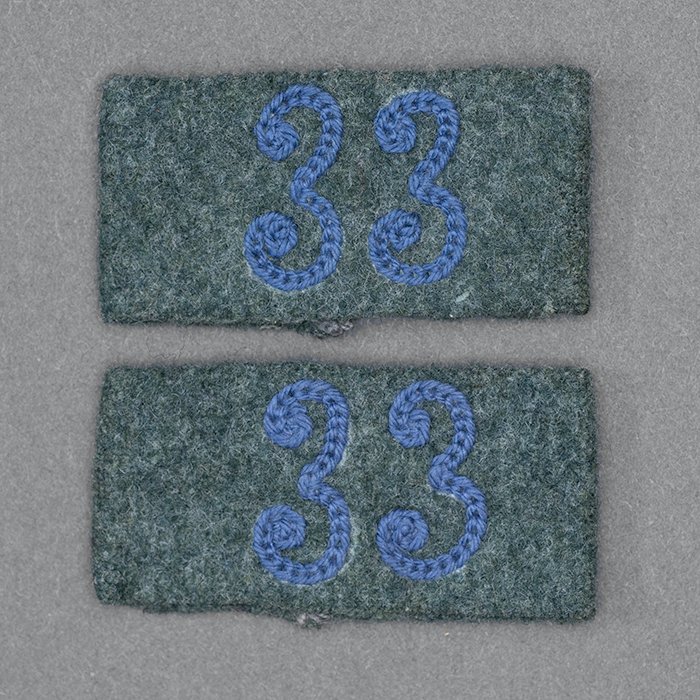 JDE59 Shoulder strap slides for Heer Nachschubtruppen 33 — image 2